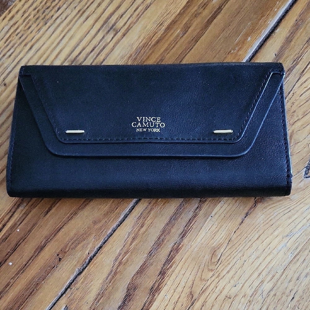 Vince Camuto Elegant Black Clutch